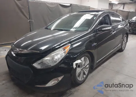 2014 Hyundai Sonata Hybrid Limited z USA, uszkodzony, nr VIN KMHEC4A43EA116134